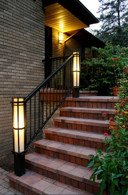 veranda pre osvetlenie domu