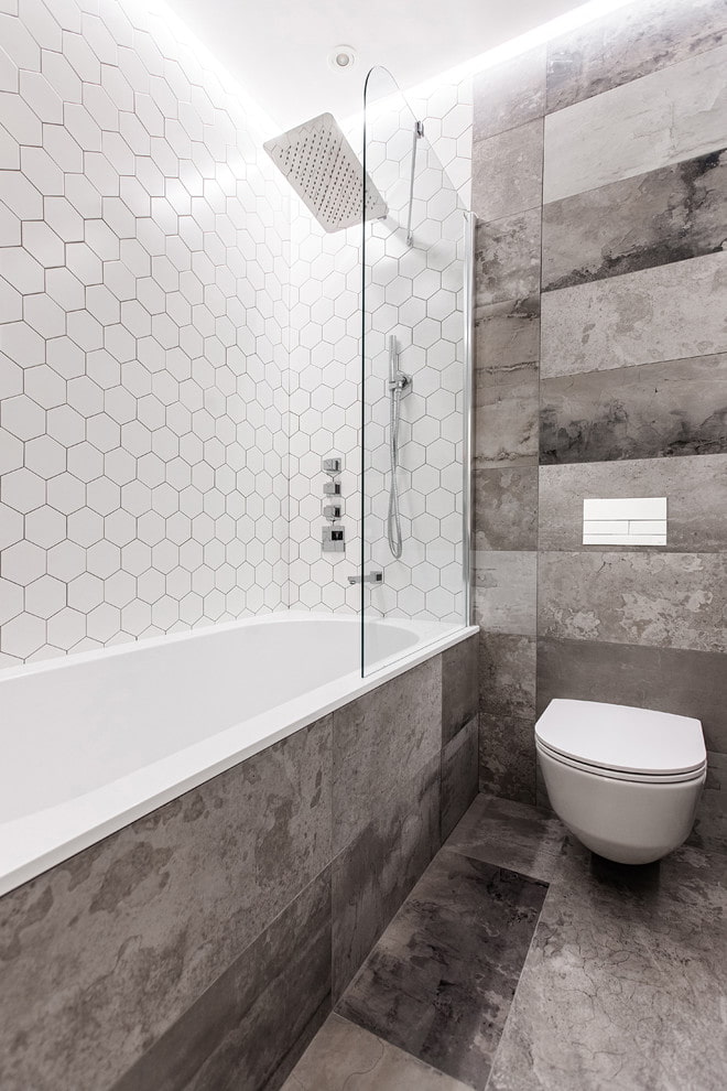 badkamerdecoratie in de stijl van minimalisme