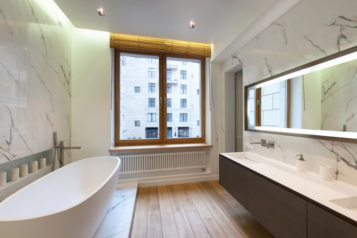 vonios kambario dekoravimas minimalizmo stiliumi