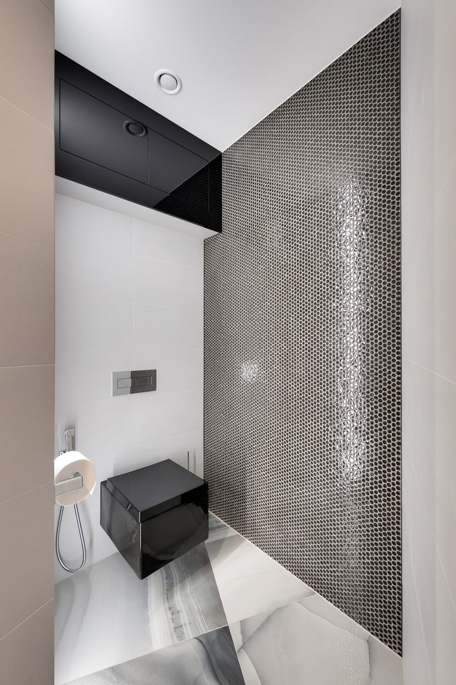 wnętrze toalety w stylu minimalizmu