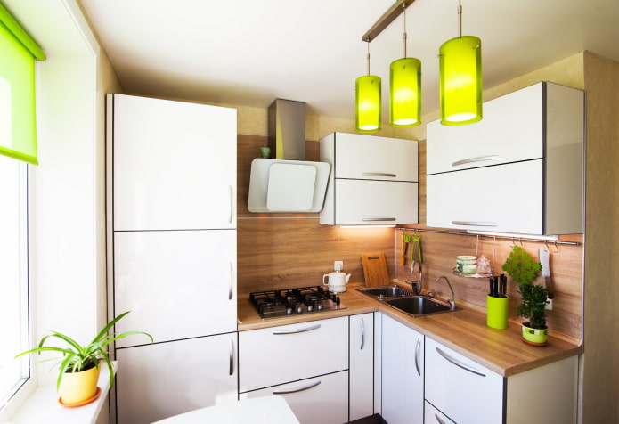 keukenverlichting met een oppervlakte van 5 m²