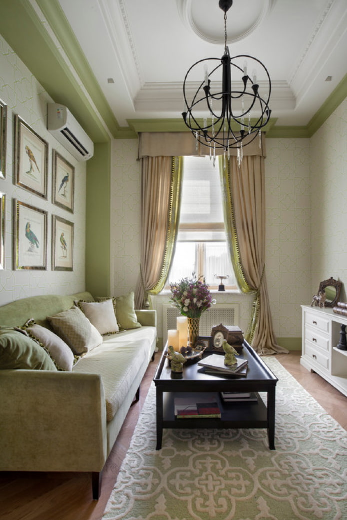 interni classici verdi