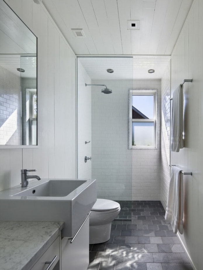 lakonisks vannas istabas dizains