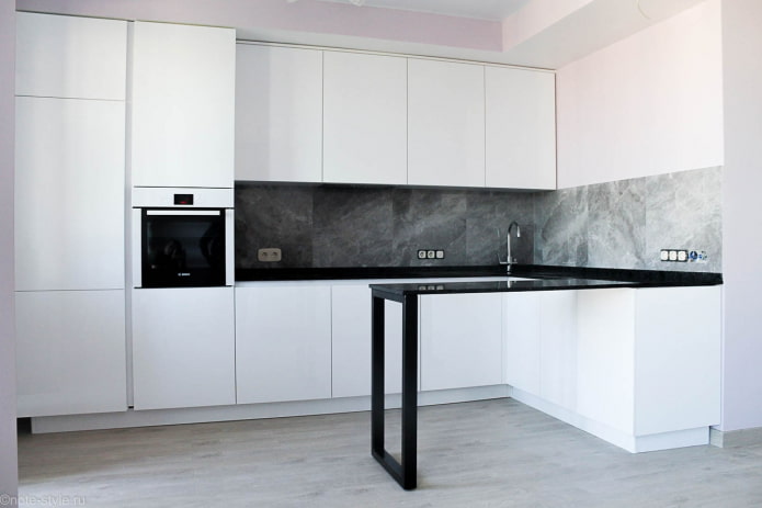 minimalistinė virtuvė