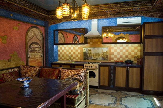 køkken i orientalsk stil