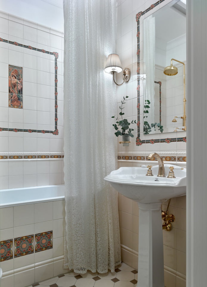 klasikinio stiliaus vonios kambarys