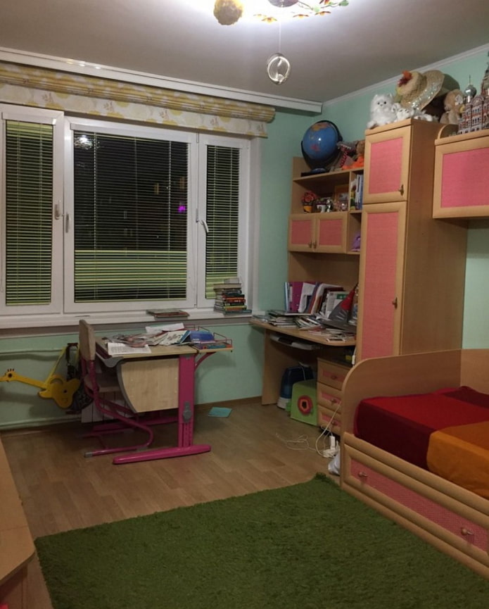 детска стая преди ремонт