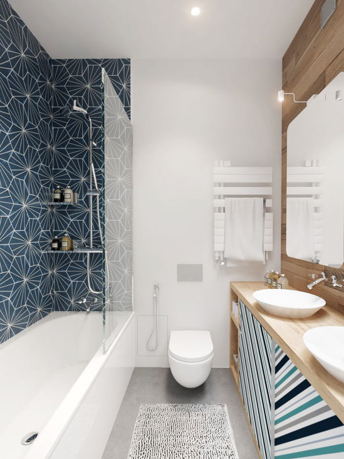 moderne badkamer tegels