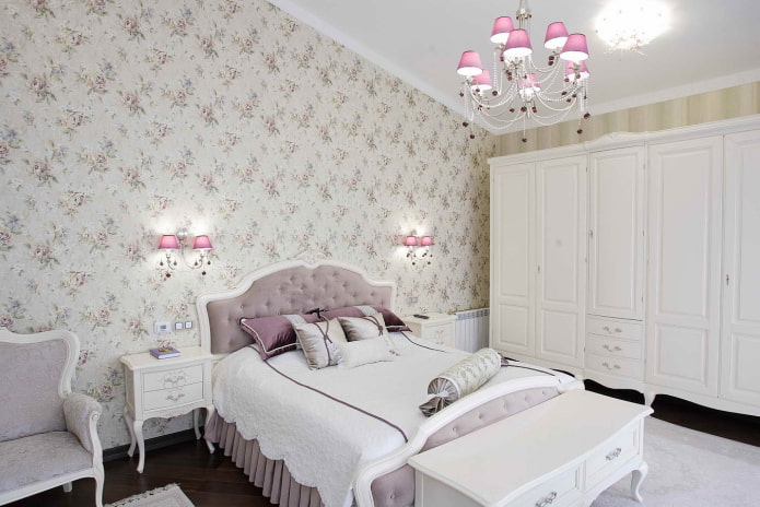 valkoiset huonekalut provence-tyyliin