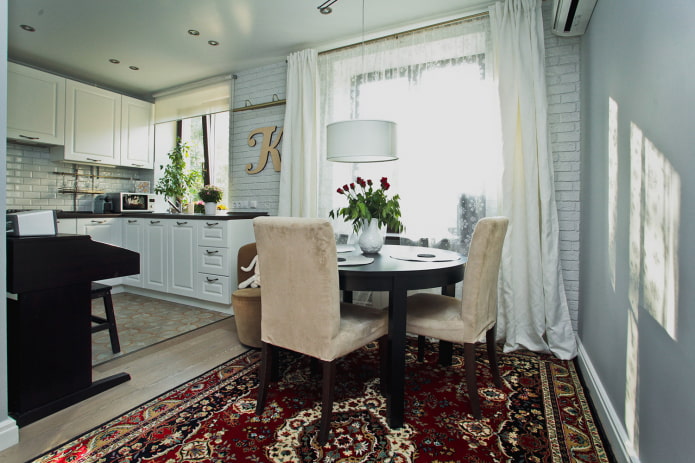 Kuchyně-obývací pokoj