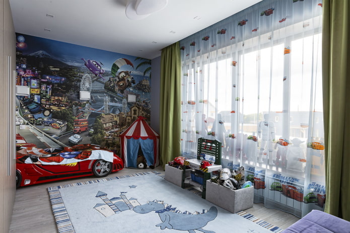 tapis pour chambre d'enfant