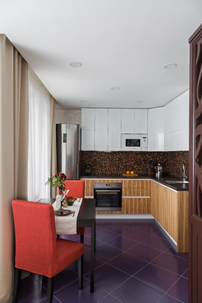 design cucina-soggiorno