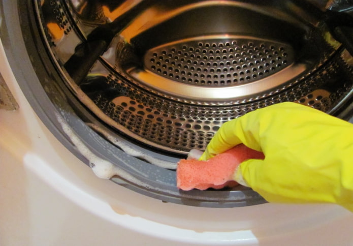 làm thế nào để làm sạch một máy giặt