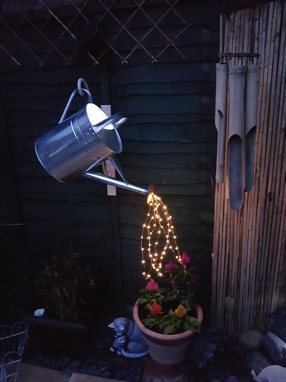 A watering can instead of a kettle