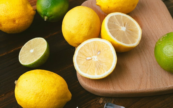 Citrinos ir žaliosios citrinos