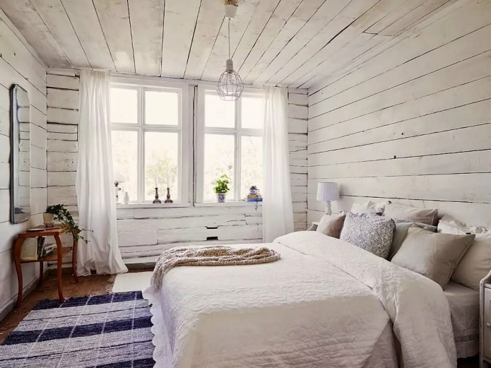 חדר שינה בסגנון סקנדי