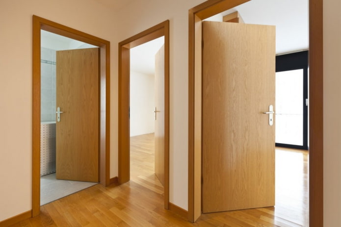 ușile interioare din apartament