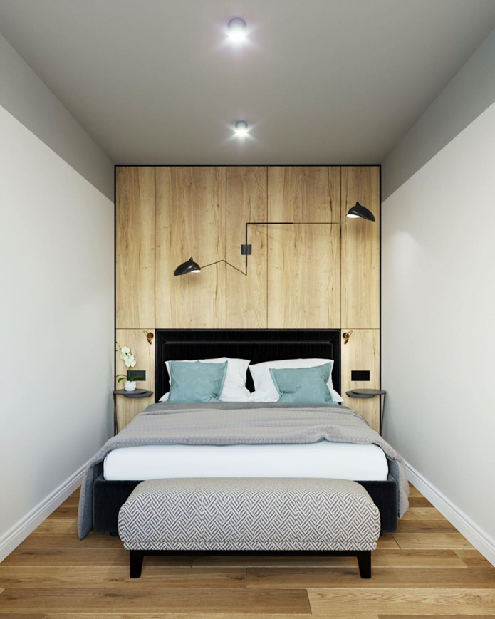 minimalist yatak odası