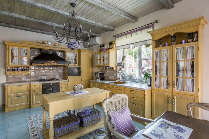 Kuchyně ve stylu Provence