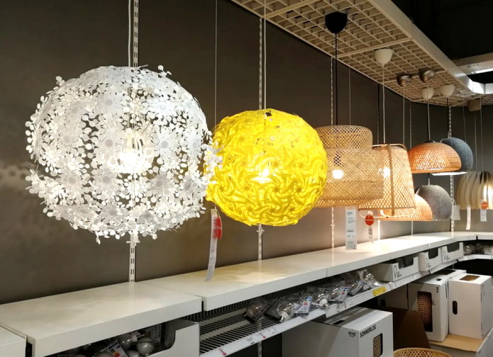GRIMSOS và các loại đèn IKEA khác