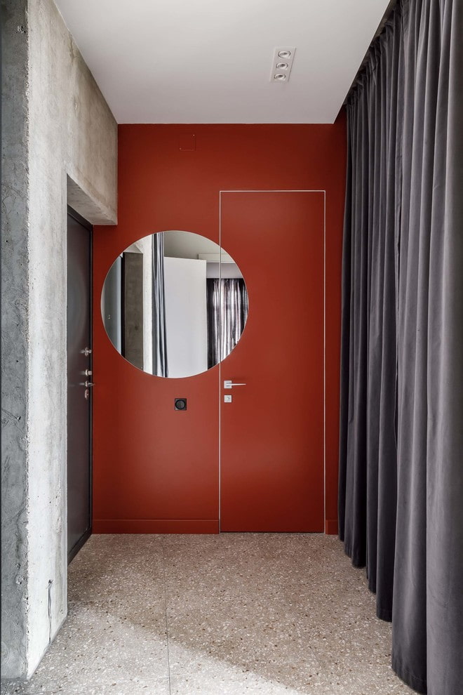 Czerwone niewidzialne drzwi