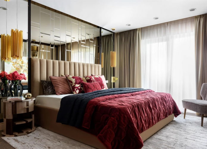 slaapkamer in moderne stijl