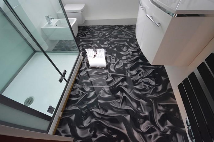 juodos vonios grindys