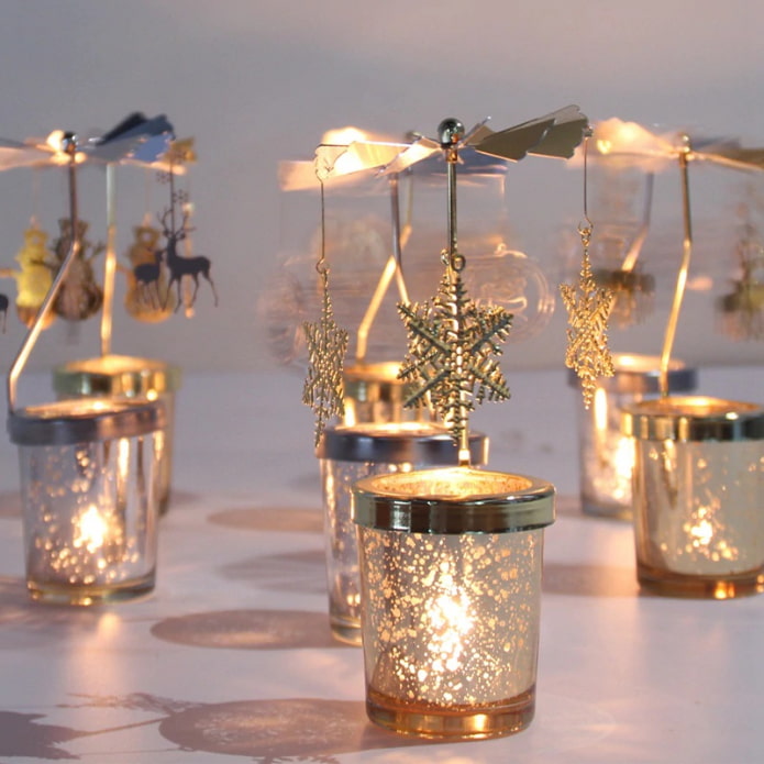 Sveču sveču sortiments