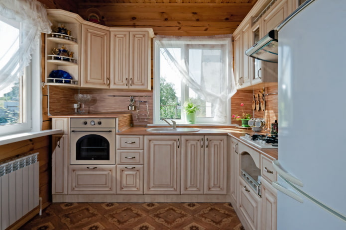 rustik patine mutfak