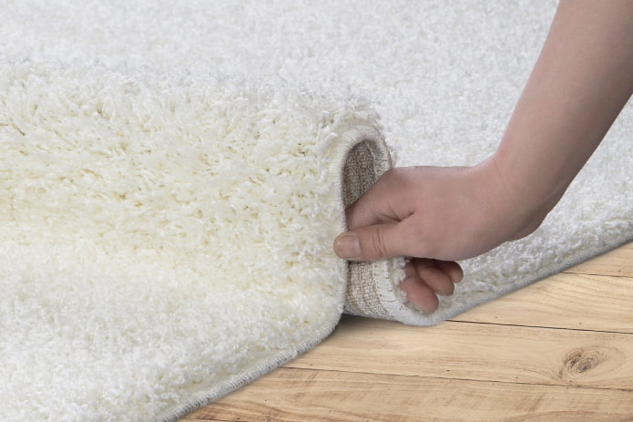 valyti ilgą polinį kilimą