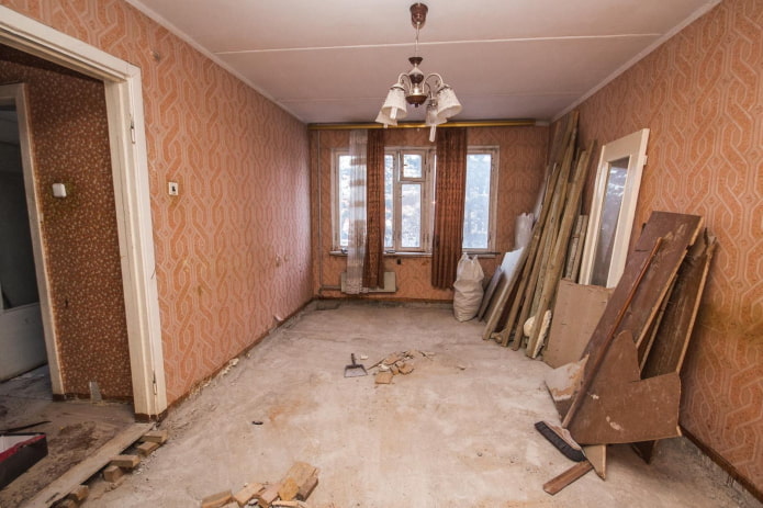 Renovatie in een oud appartement