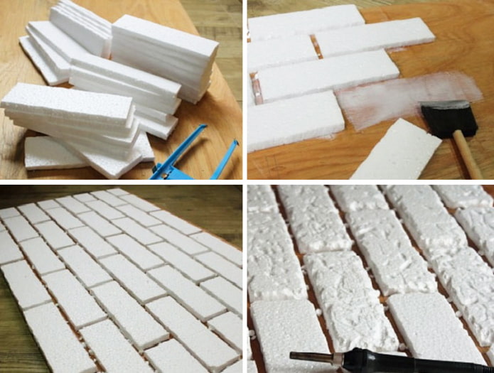 Membuat Batu Bata Styrofoam