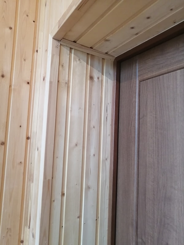 angoli in legno all'interno