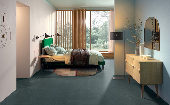 Japon motifli yatak odası
