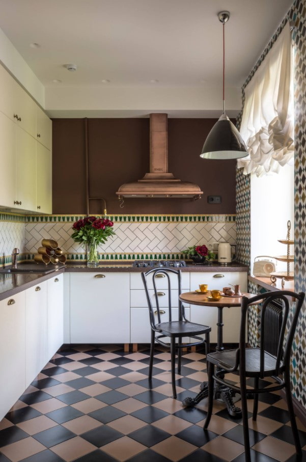 retro virtuvės baldai