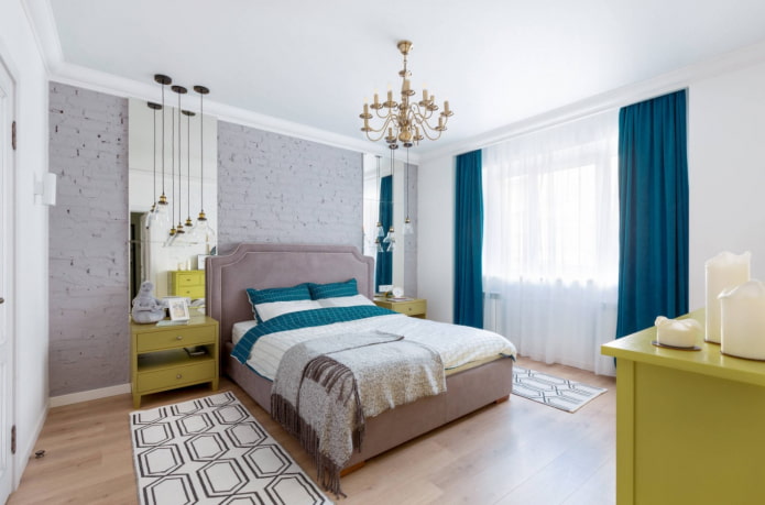 slaapkamervloer in moderne stijl