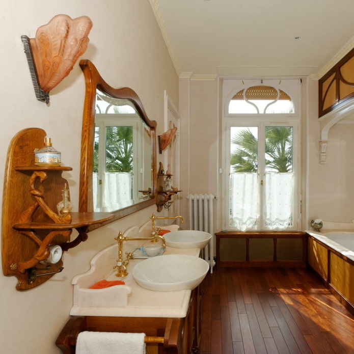 Salle de bain Art Nouveau