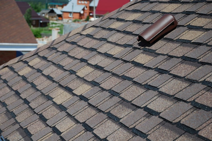 بلاط السقف المرن بثلاث طبقات من نوع بريكس