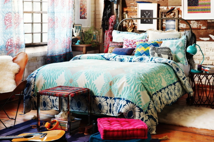 hippi yatak odası