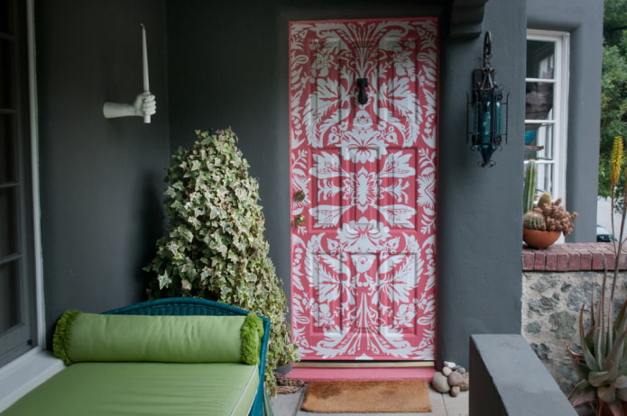 Malowane drzwi