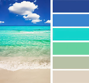 morské farby
