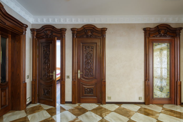 portes interiors de fusta massissa
