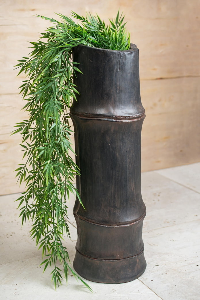 bambusowy wazon
