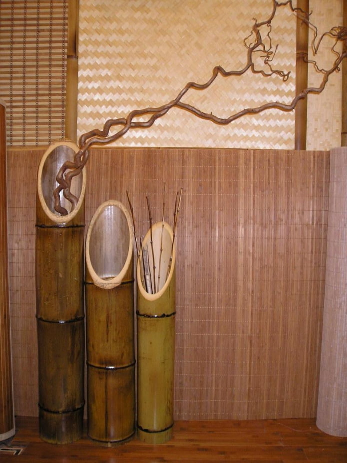 vaso di bambù