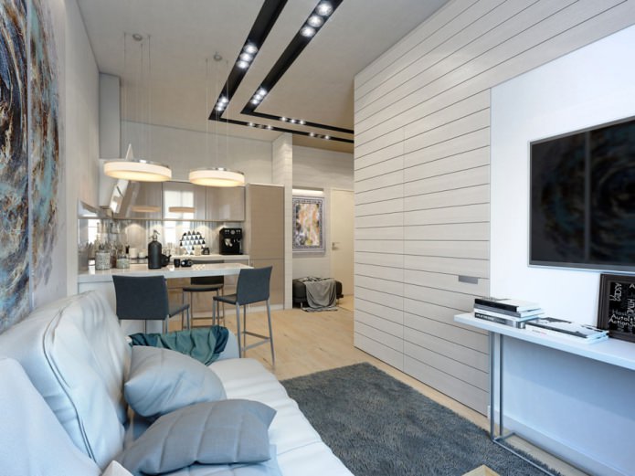 Дизайн на малък апартамент от 35 кв. м.
