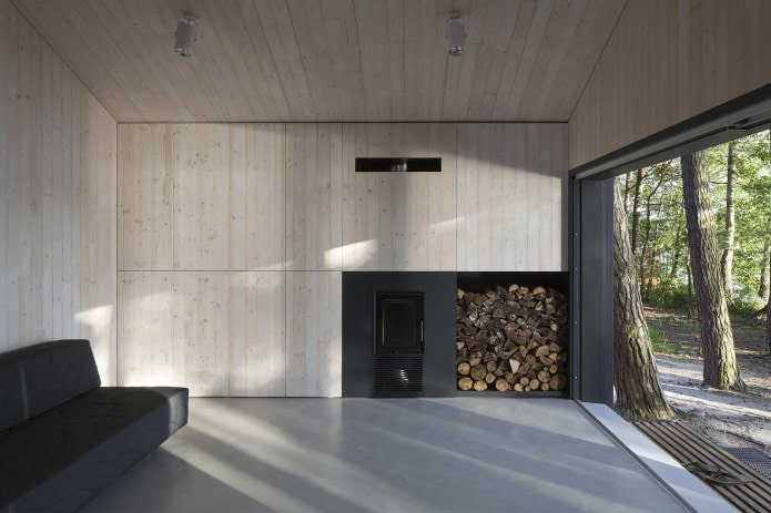 Minimalistický dizajn interiéru malého súkromného domu