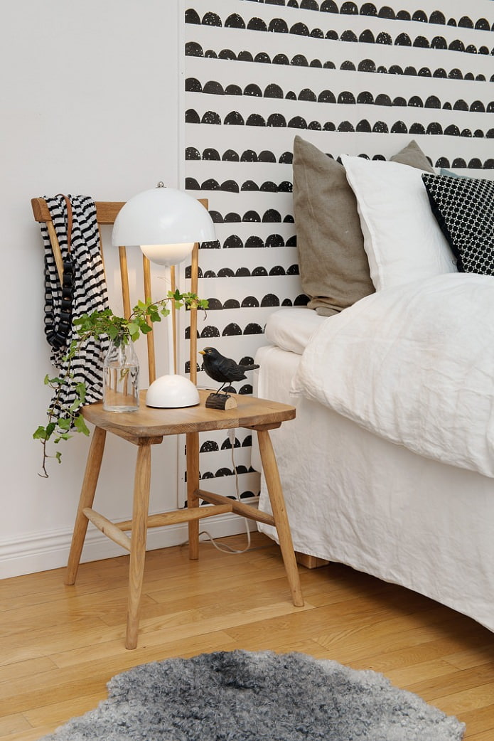 interior design svedese della camera da letto