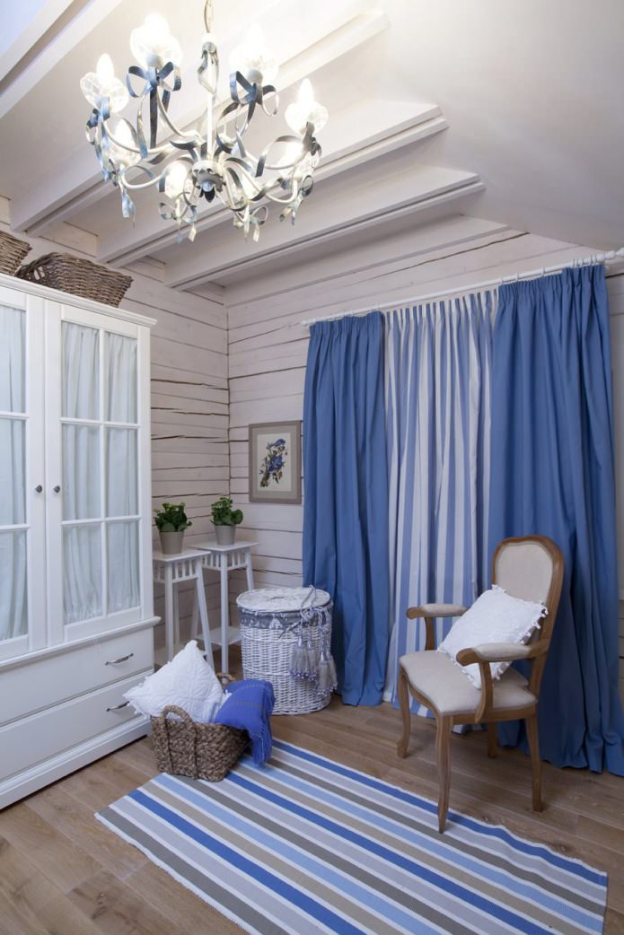 mājas interjera dizains Provence stilā