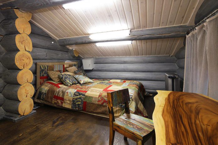 phòng ngủ trong nhà gỗ