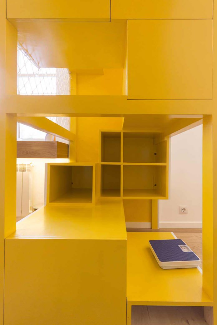 škôlka v dizajne trojizbového bytu 80 štvorcových. m.
